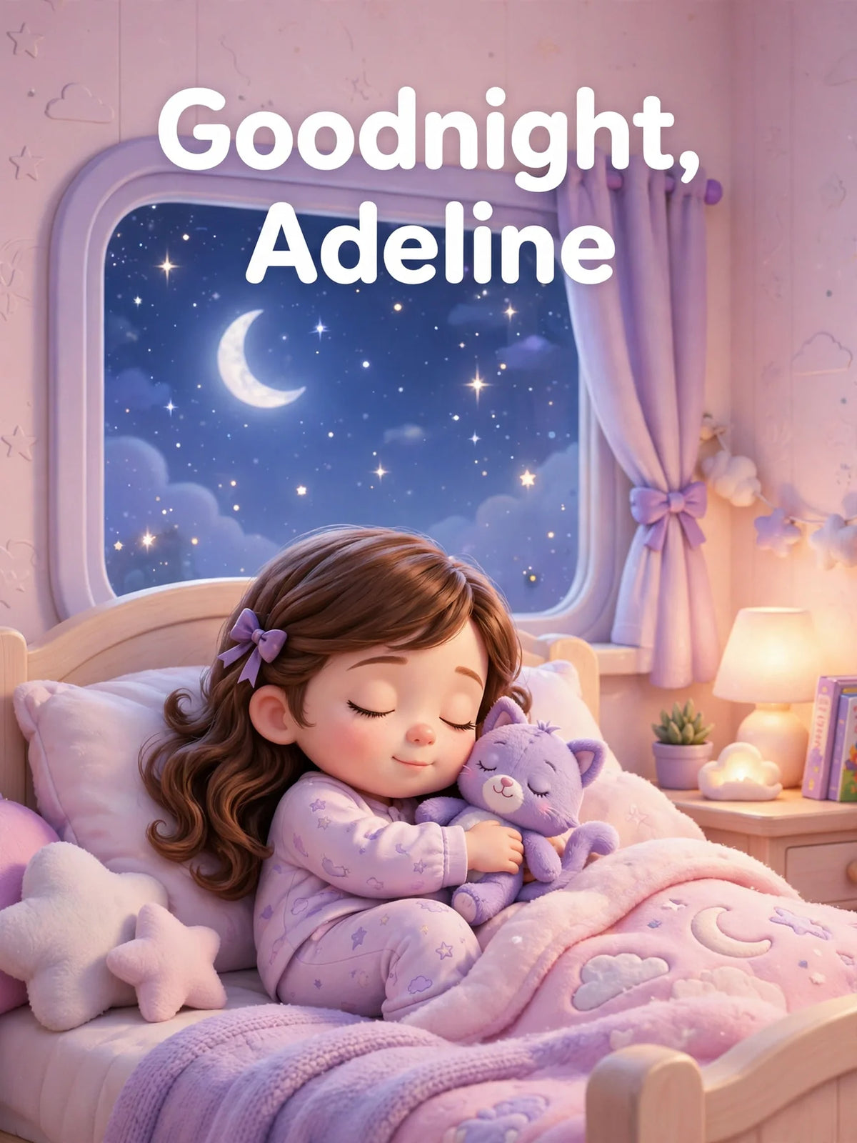 Goodnight, My Little Star — storybook cover art